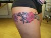 rose band tats design